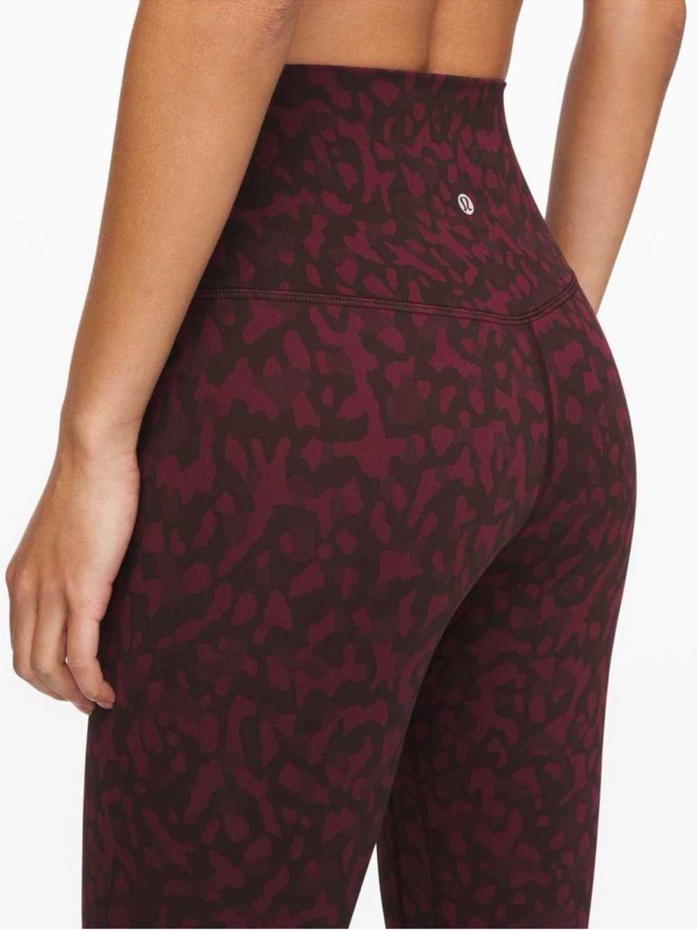 Lululemon Align High-Rise Legging Size 6 Formation Camo Dark Adobe